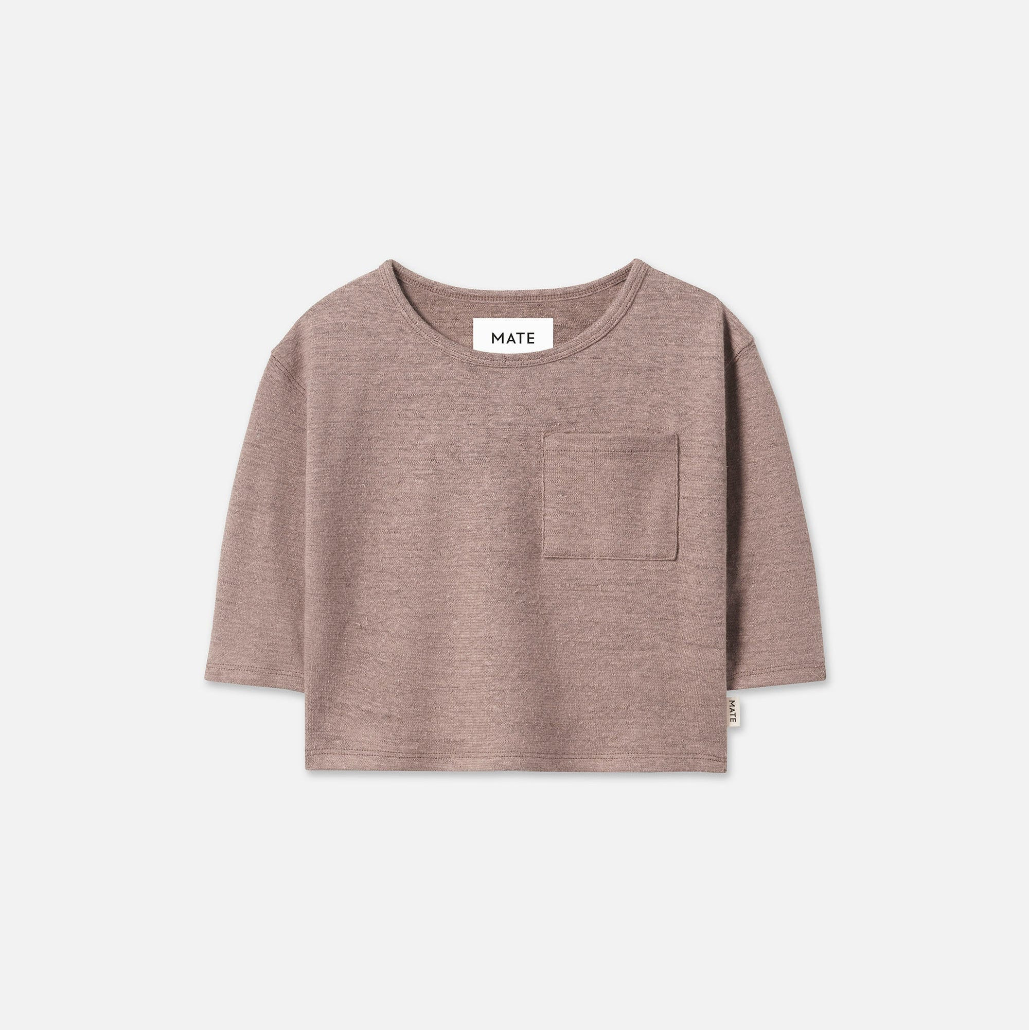 Mini Regenerative Hemp 3/4 Sleeve Tee | MATE The Label