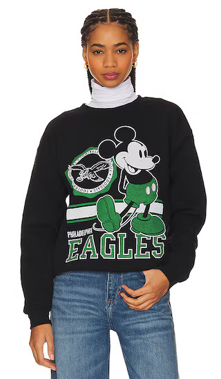 Eagles Mickey Crewneck in Black | Revolve Clothing (Global)