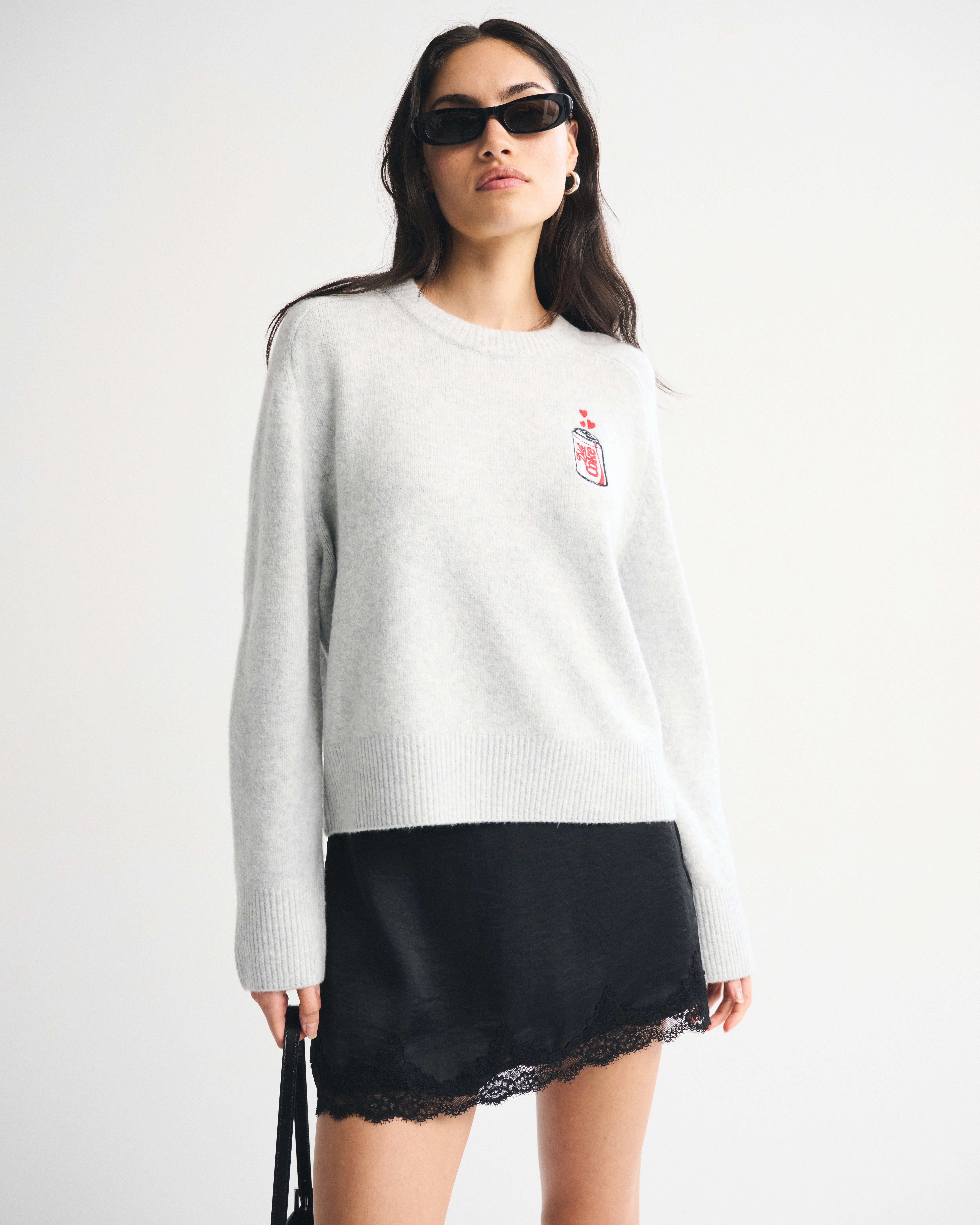 The A&F Madeline Diet Coke Crew Sweater | Abercrombie & Fitch (US)