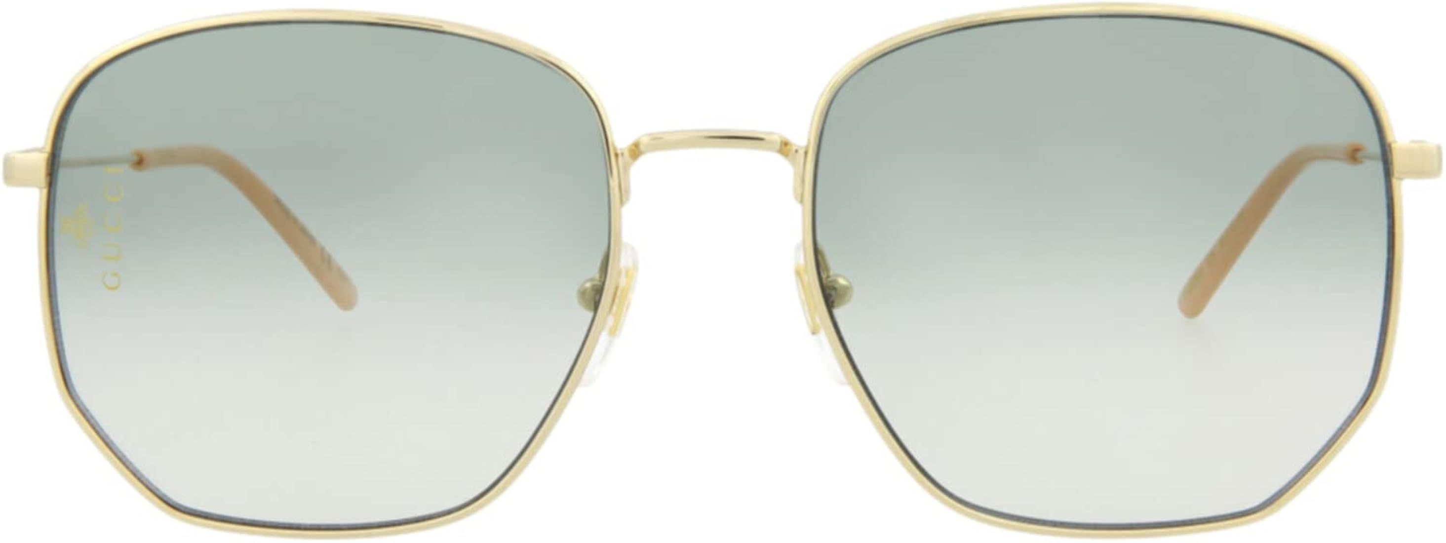 Gucci GG0396S Octagonal Women's Sunglasses, 56mm | Amazon (US)