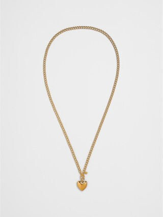 Chunky Heart Chain Necklace | Banana Republic Factory | Banana Republic Factory