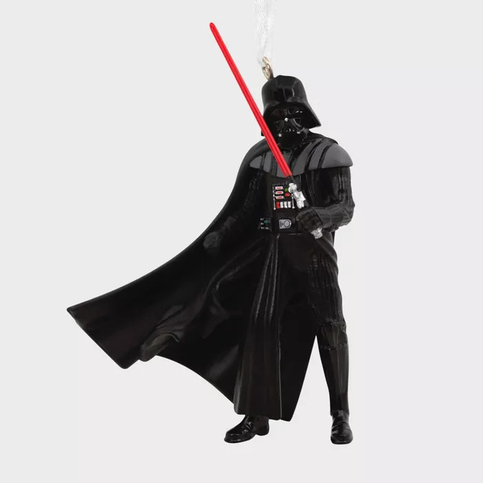 Hallmark Star Wars Darth Vader with Light Saber Christmas Tree Ornament | Target