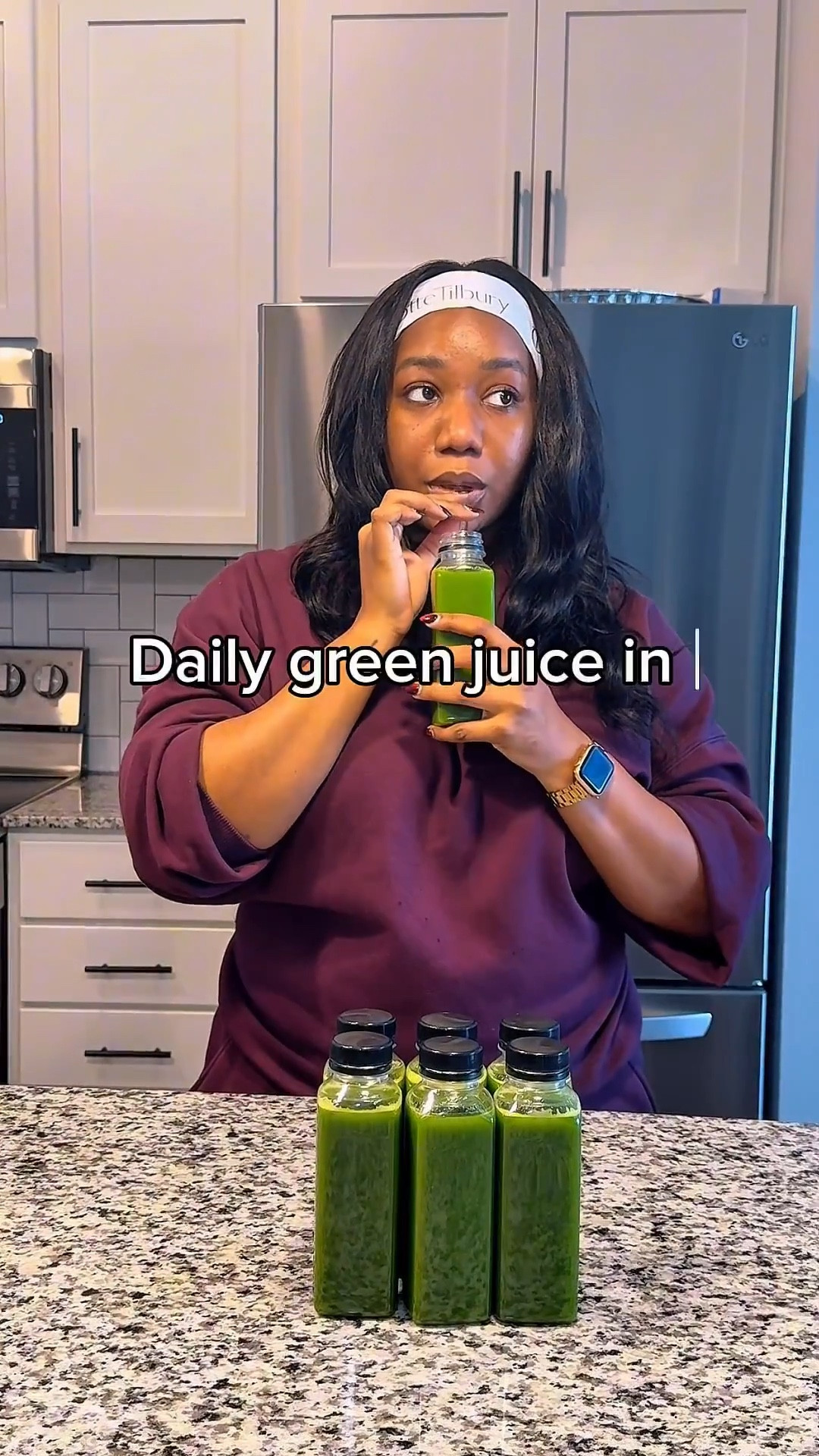 Green juice is a way of lifee