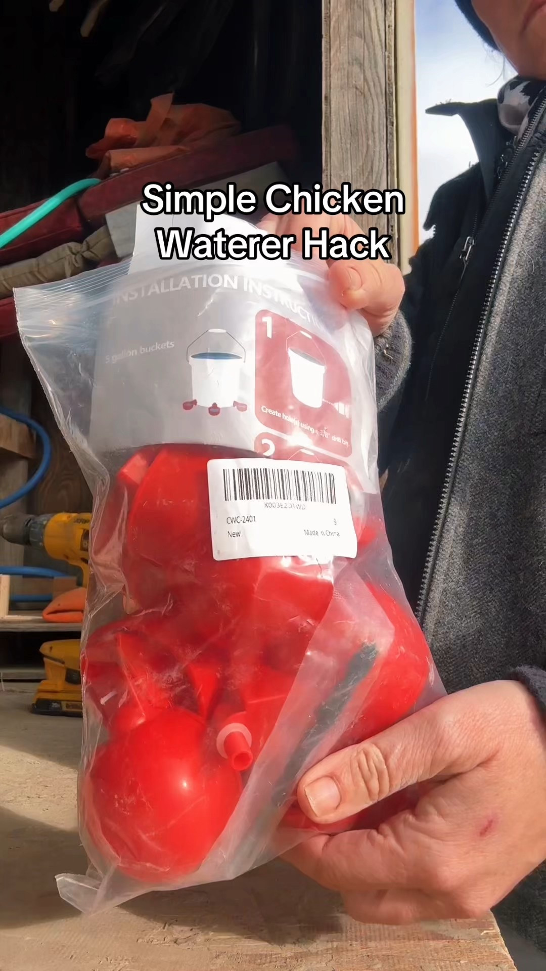I needed a solution to keep my baby chicks from drowning in the chicken water so I found these cups on Amazon. Super easy to install worth every penny. #backyardchickens #poultry #chickenwaterer #amazonfinds

#LTKU