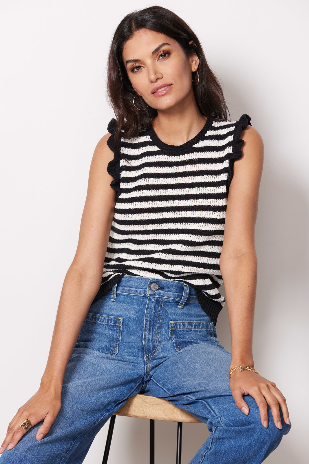 DESIGN HISTORY Reagan Stripe Tank | EVEREVE | Evereve