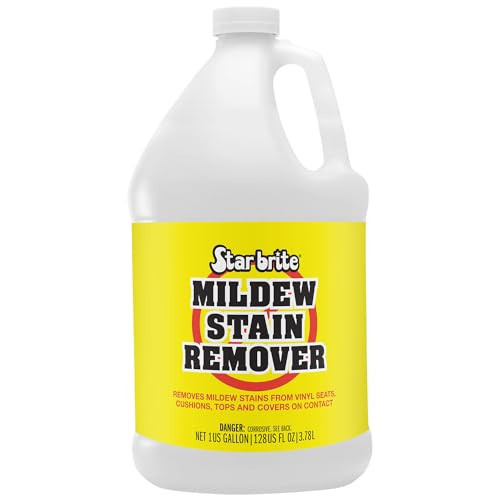 STAR BRITE Mold & Mildew Stain Remover + Cleaner – Removes Stains on Contact - 1 GAL (085600N) | Amazon (US)