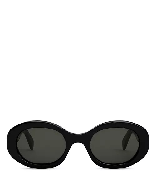 Triomphe Oval Sunglasses, 52mm | Bloomingdale's (US)