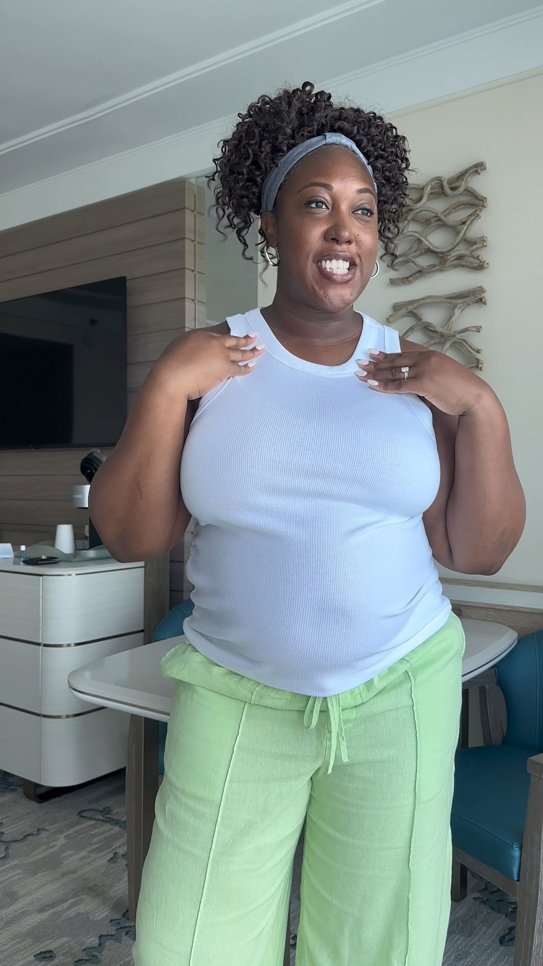 Quick brunch outfit for my babymoon in the Bahamas. Simple and comfortable. 

#LTKbump #LTKtravel #LTKplussize