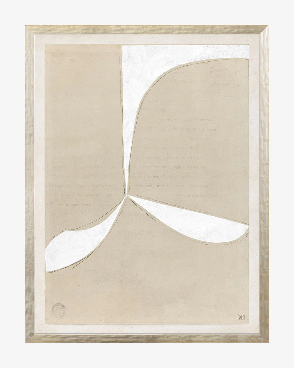 Beige Abstract 3 | McGee & Co.