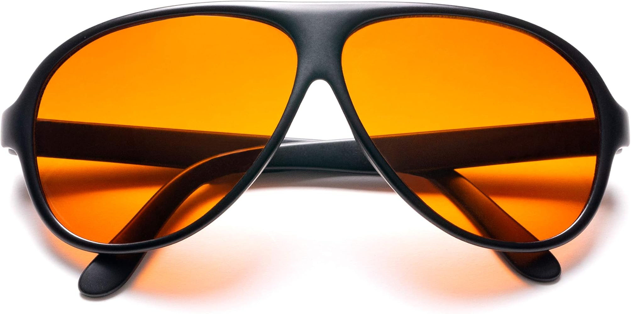 BluBlocker, Black Original Aviator Sunglasses with Scratch Resistant Lens | Blocks 100% of Blue L... | Amazon (US)