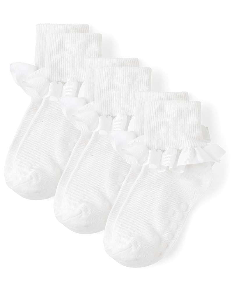 Gymboree girls And Toddler Crew Socks | Amazon (US)
