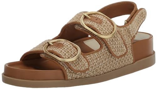 Dolce Vita Women's Starla Sandal, TAN Multi Woven, 9.5 | Amazon (US)