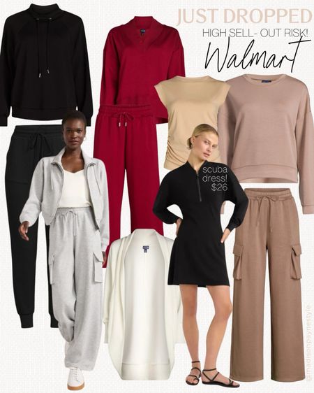 #walmartpartner @walmartfashion #walmartfashion Walmart Scuba line back in stock‼️ Some of these links are so new that they already show sold out, but they are still dropping sizes! This entire line will sell out quickly, most fit tts, but I ordered up in the jogger because of the athletic-legging fit. Linking more below! 

Walmart, Scoop scuba, Walmart scuba, Walmart style, Walmart fashion, Walmart partner, Walmart finds, Walmart outfit, Walmart loungewear, summer outfit, Madison Payne 

#LTKSeasonal #LTKFindsUnder50 #LTKStyleTip