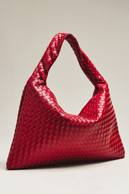 Calla Oversized Woven Shoulder Bag | Anthropologie (US)