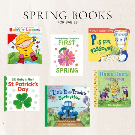 Books for babies, books about spring, Easter books for babies

#LTKkids #LTKfamily #LTKbaby