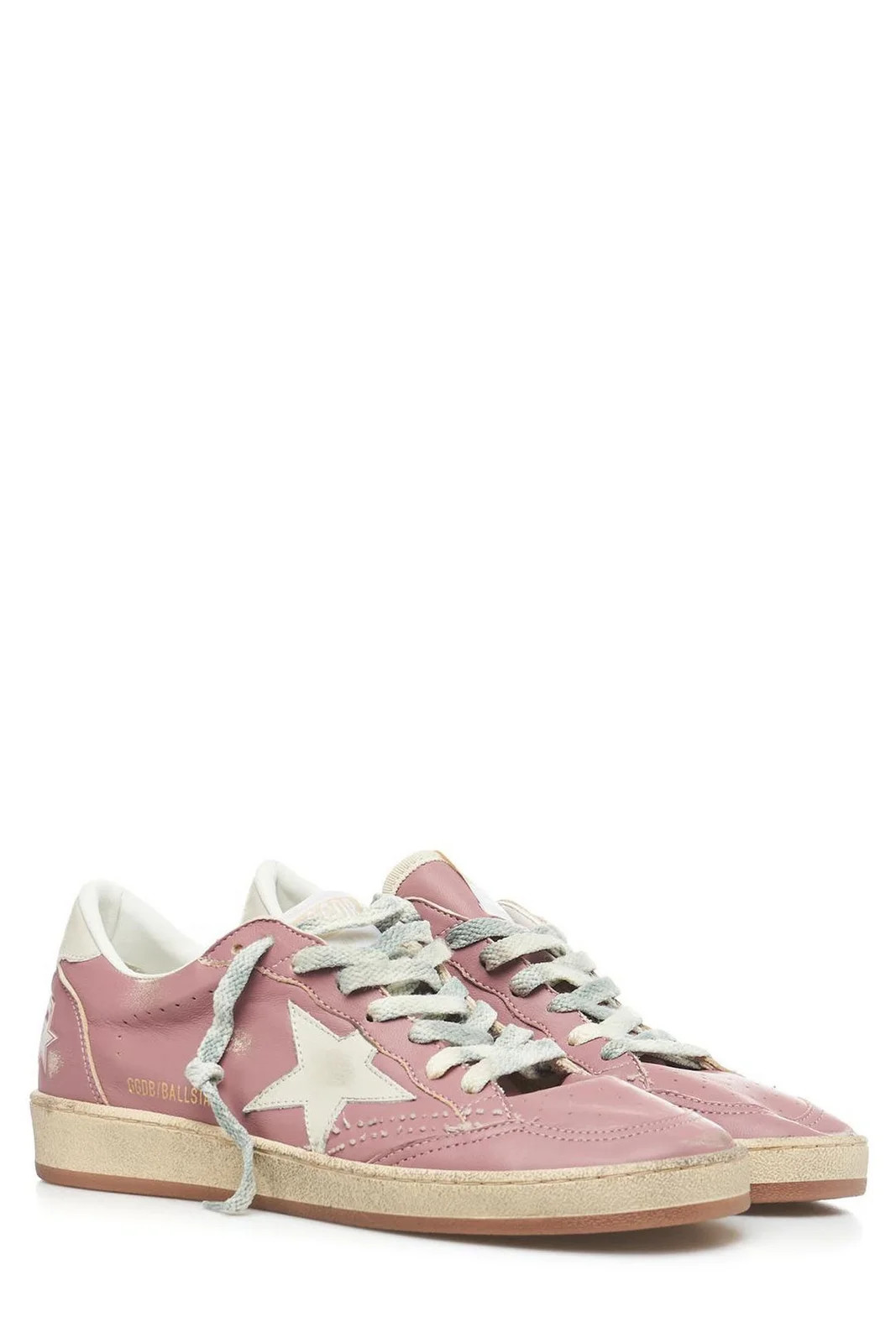 Golden Goose Deluxe Brand Ball Star Lace-Up Sneakers | Cettire Global