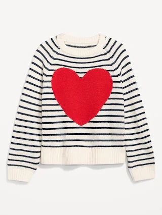 Cropped Crew-Neck Sweater for Women | Old Navy (US)