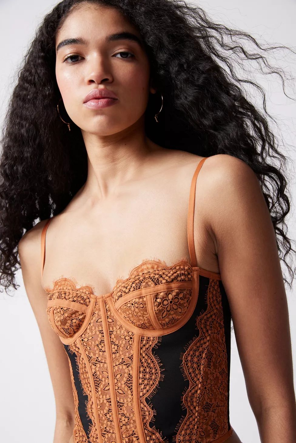 Out From Under Modern Love Lace Corset | Urban Outfitters (US and RoW)