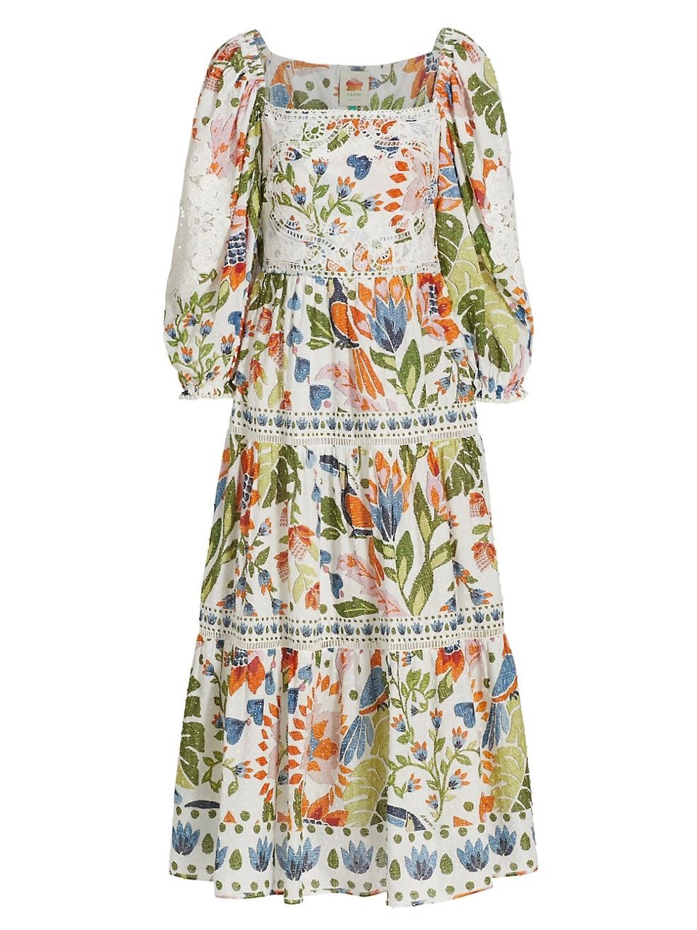 Summer Garden Midi-Dress | Saks Fifth Avenue