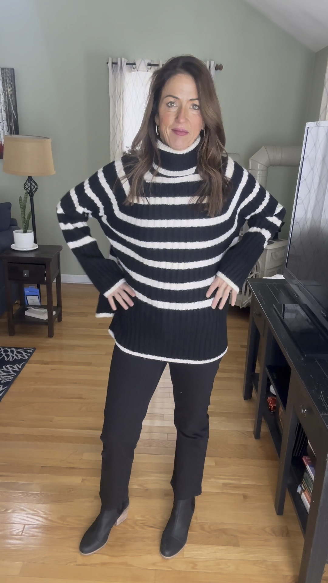 ✨The coziest budget-friendly sweater✨
I’m in love with this sweater. It’s so cozy and the perfect length for leggings or jeans. Wearing Size XS. TTS.

I’ve paired it with my favorite Camel Coat, Levis Black Jeans, and the best heeled booties

#hm #hma #hmhome #hmthailand #style #styleblogger #styleinspo #stylefashion #style #fashionstyle #fashion #fashionable

#LTKstyletip #LTKfindsunder100 #LTKover40