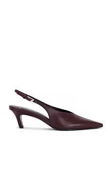 BLACK SUEDE STUDIO Lou 50 Pump in Bordeaux from Revolve.com | Revolve Clothing (Global)