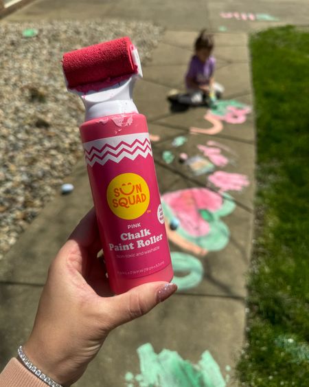 She loved these chalk paint rollers today! Definitely getting more for the summer. 

Outdoor activities. Toddler activities. Toddler crafts. Outdoor play. Toddler must haves. Toddler favorites. Target finds. 

#LTKkids #LTKSeasonal #LTKfindsunder50
