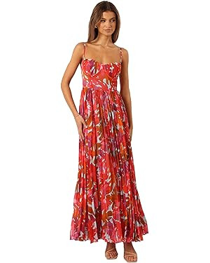Petal & Pup Women's Achanti Pleated Maxi Dress | Amazon (US)
