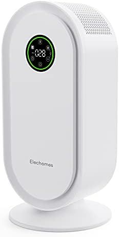 Elechomes Air Purifier for Home Large Room with Air Quality Monitoring: H13 True HEPA Air Filter ... | Amazon (US)