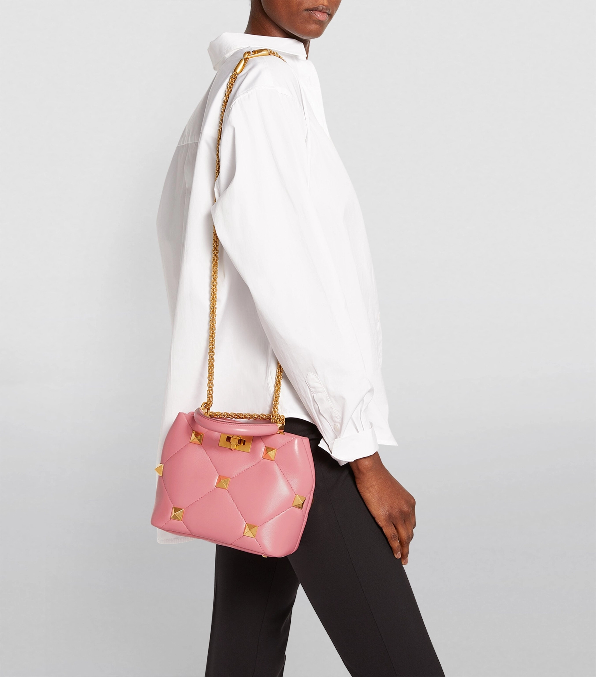 Small Roman Stud The Handle Bag | Harrods