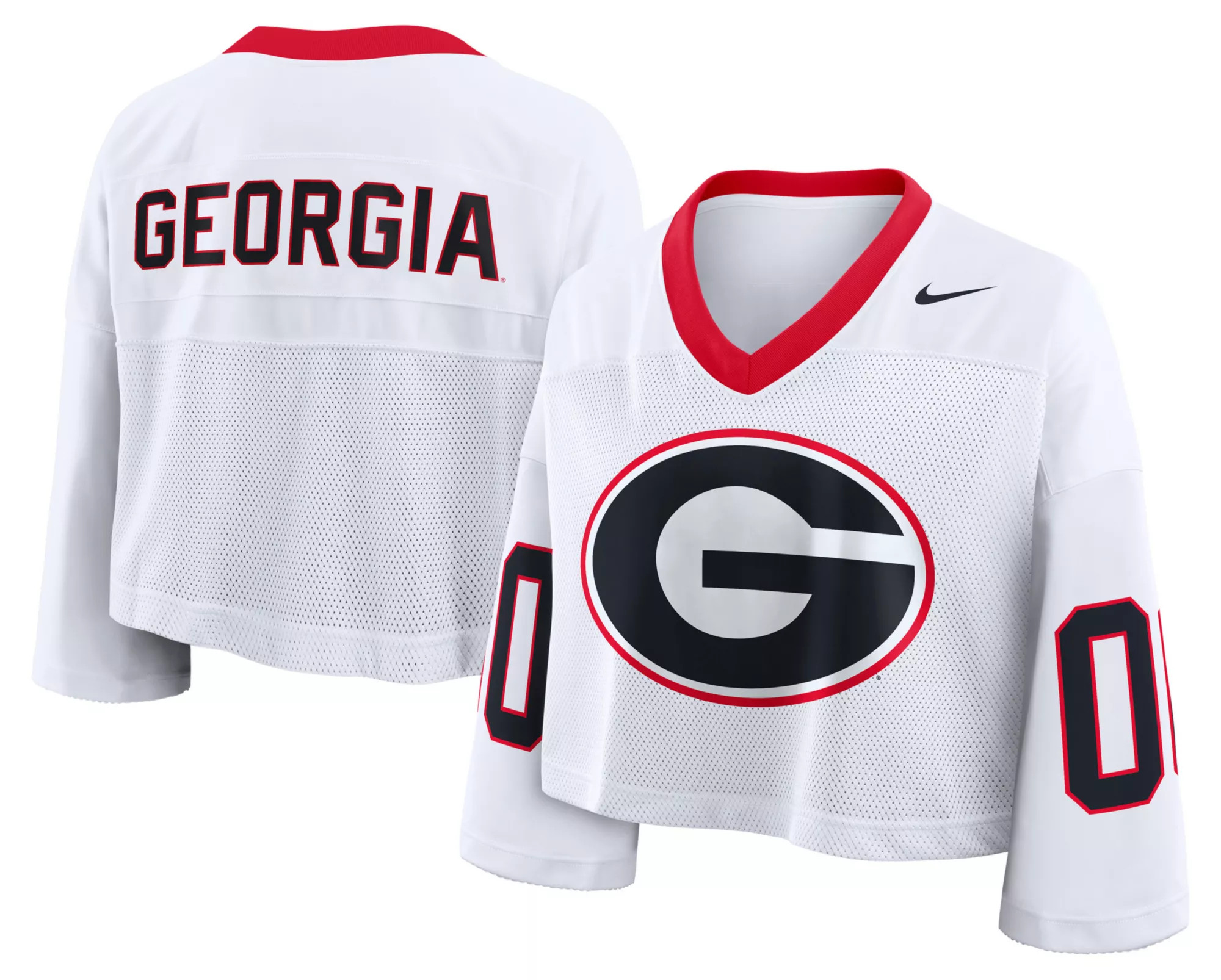Nike Women's Georgia Bulldogs White Fashion Football Jersey, Large | DICK'S Sporting Goods