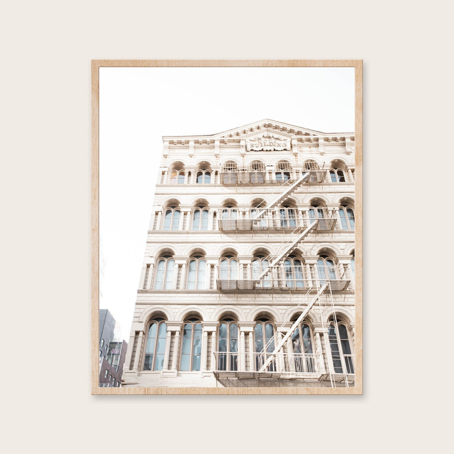 2.  Cloudy Day in Tribeca New York City Art Print Tribeca | Etsy | Etsy (US)