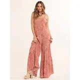 Jessica Simpson Women's Jolie Tiered Jumpsuit, Sizes XS-XXL | Walmart (US)