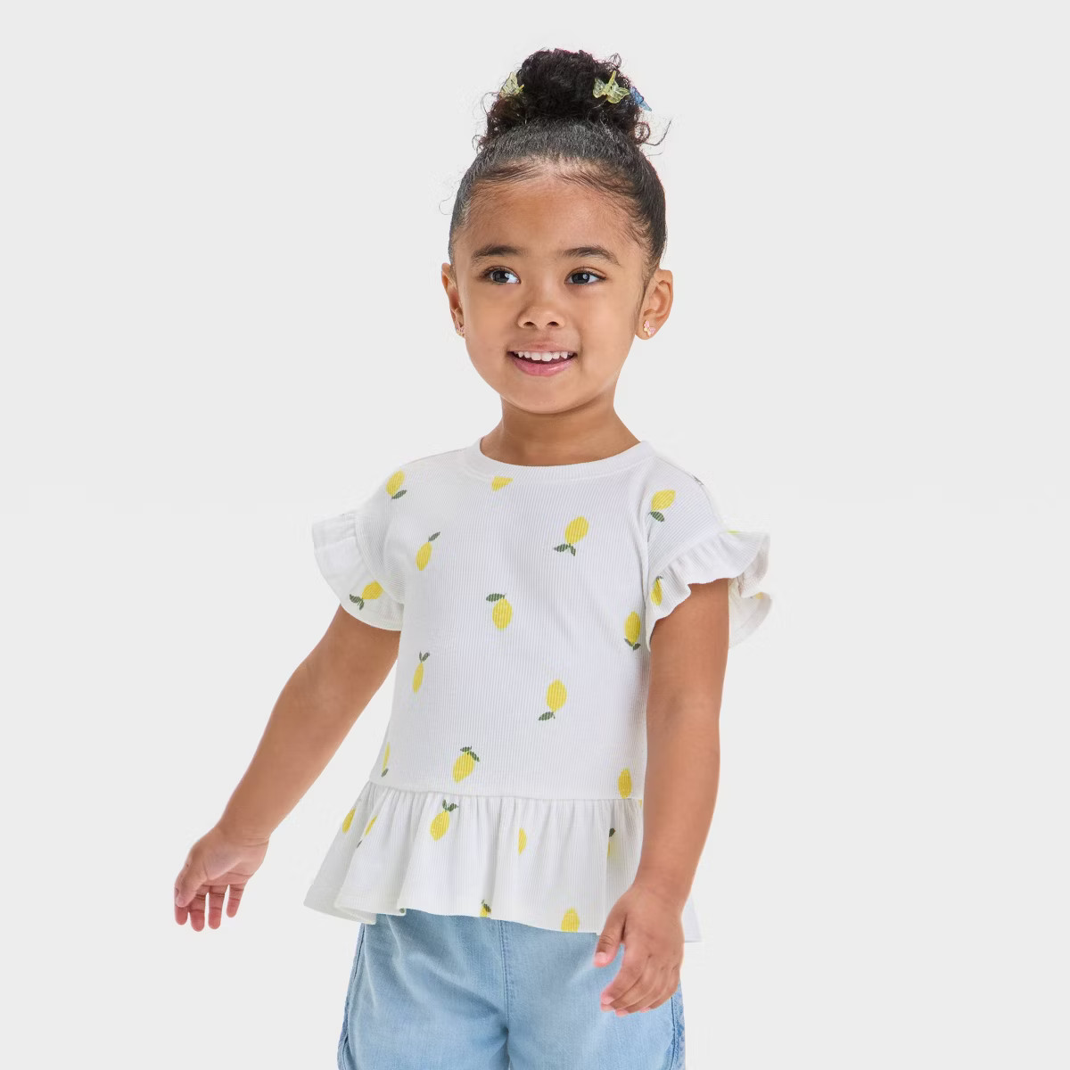 Toddler Girls' Ribbed Top - Cat & Jack™ | Target