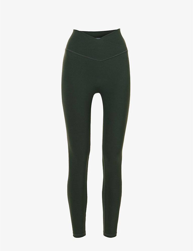 Ultimate mid-rise stretch-woven leggings | Selfridges