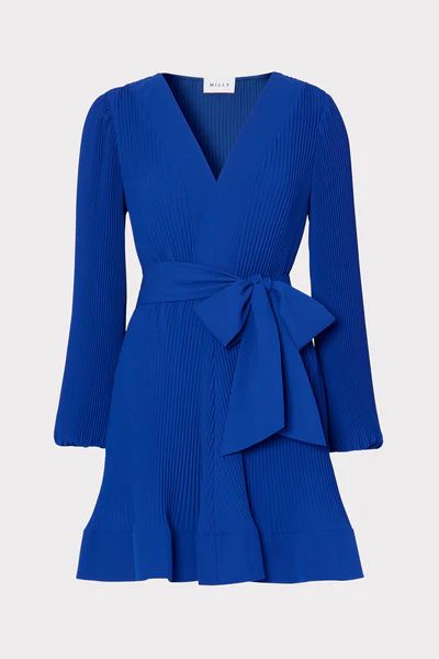 Liv Pleated Dress | MILLY