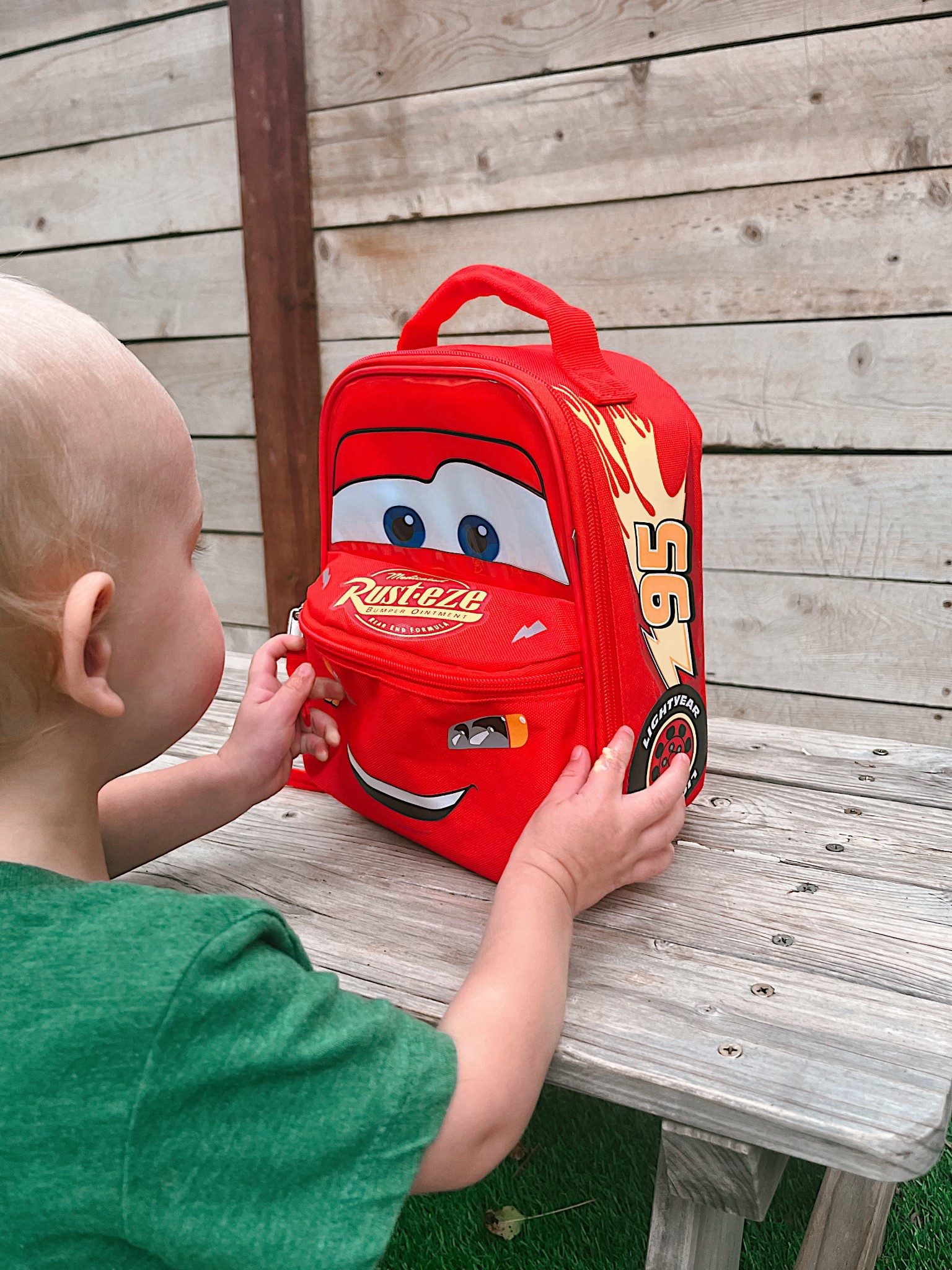 
Lightning McQueen
He was more excited about Lightning McQueen than the sandwich 🤣
This Cars lunchbox is a must—sturdy, roomy & toddler approved.
#LTKBackToSchool #toddlerlunch #ToddlerEssentials #LTKFinds”
#targetfinds

#LTKBaby #LTKFamily #LTKKids