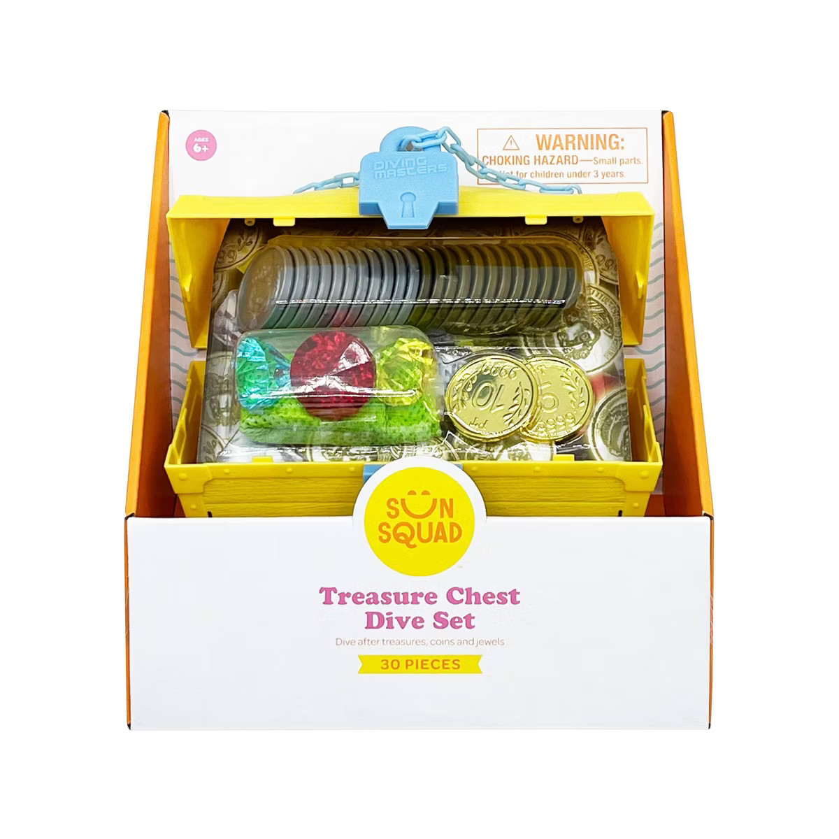 Kids' Treasure Hunt Dive Set 30pc - Sun Squad™ | Target