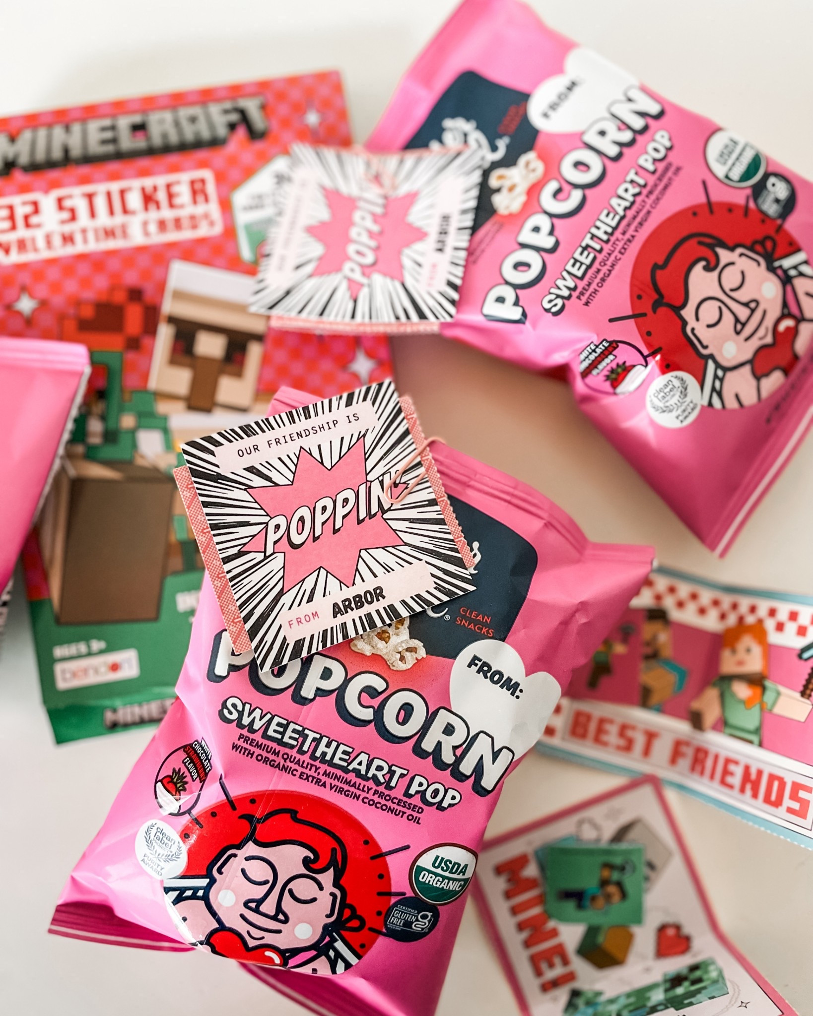 This is such a fun and easy gift! Your kid’s friends, classmates, teachers, etc  I got the box of 24 from Target as well as the Minecraft valentine cards. They’re yummy bright and memorable.💗

#LTKmomlife #LTKdayinmylife #LTKKids