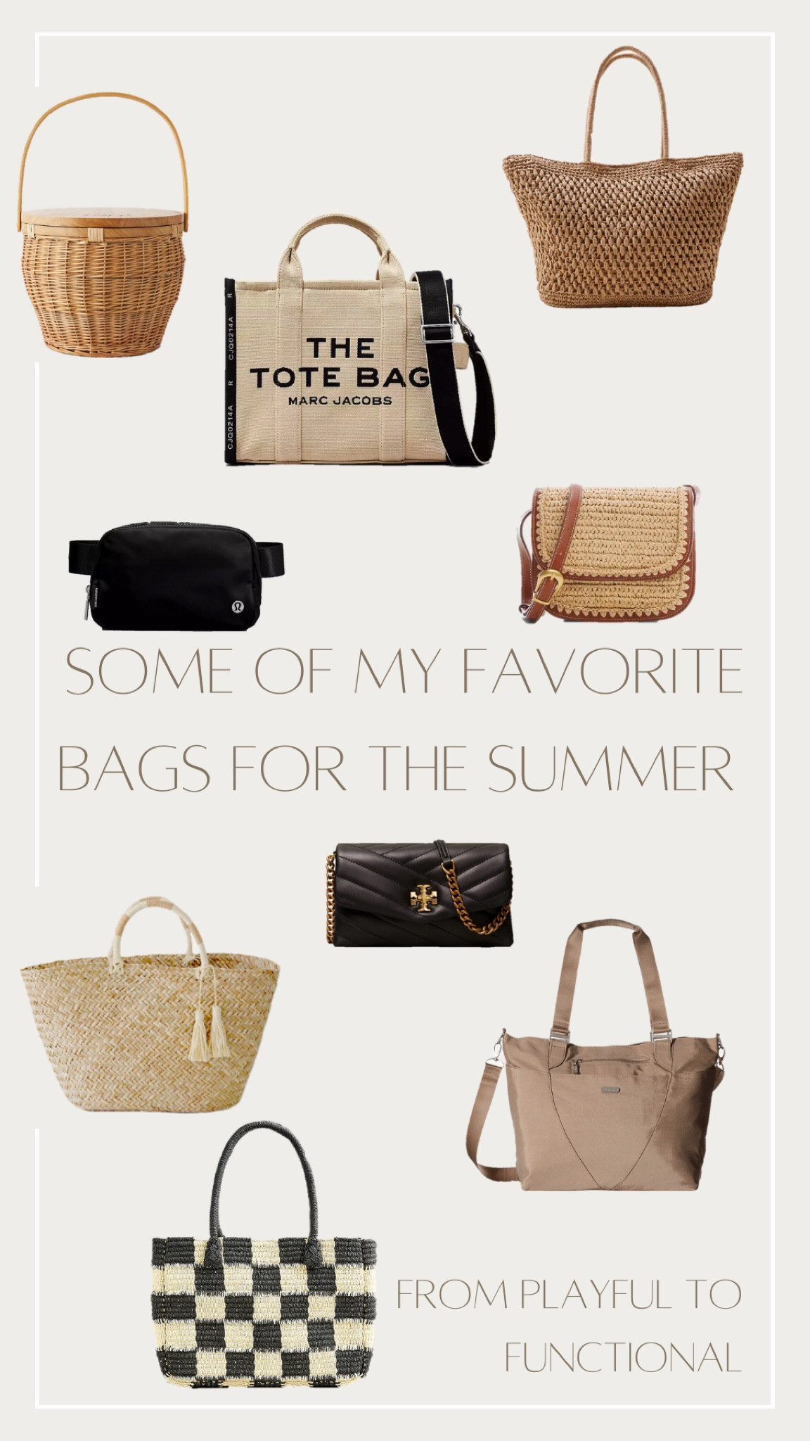 My fav summer bags! 

#LTKSeasonal #LTKFind #LTKitbag