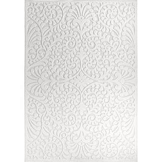 My Texas House by Orian Indoor/Outdoor Bluebonnets Natural Area Rug - 5'2" x 7'6" (Natural - 5'2" x  | Bed Bath & Beyond