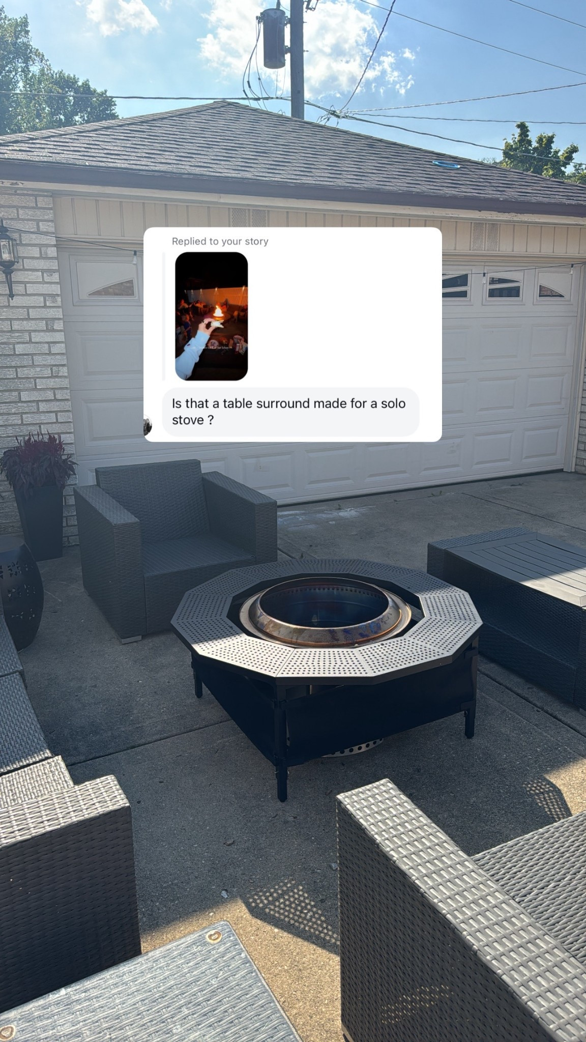 Yukon solo stove + stand + cover + table surround 

#LTKSeasonal #LTKFamily #LTKHome