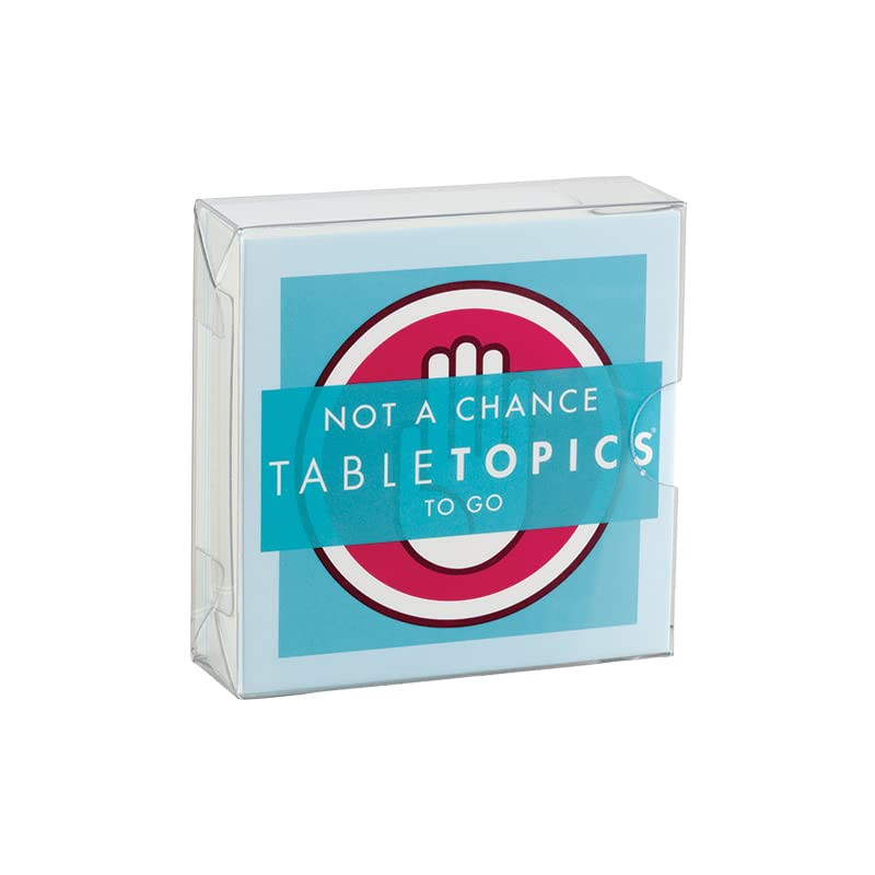 TableTopics Not a Chance to Go - 40 Fun-Filled Conversation Starter Cards to Play with Adult Frie... | Amazon (US)