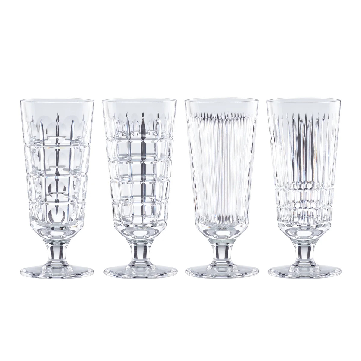 New Vintage Crystal Iced Beverage Glasses, Set of 4 | Lenox
