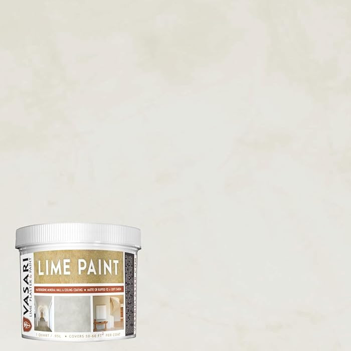 VASARI Lime Plaster & Paint | LIME PAINT | Made from Natural Lime and Powdered Marble | color: Do... | Amazon (US)