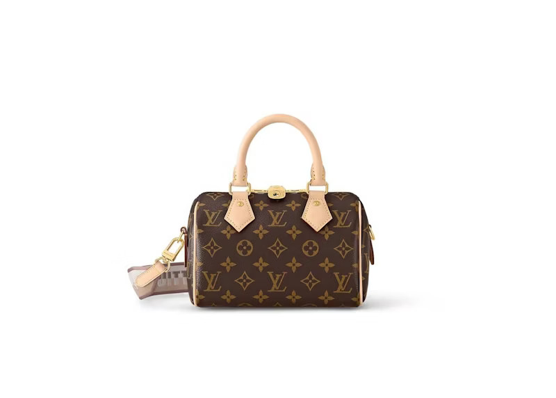Women's Louis Vuitton Speedy Bandouliere 20 in Beige | StockX