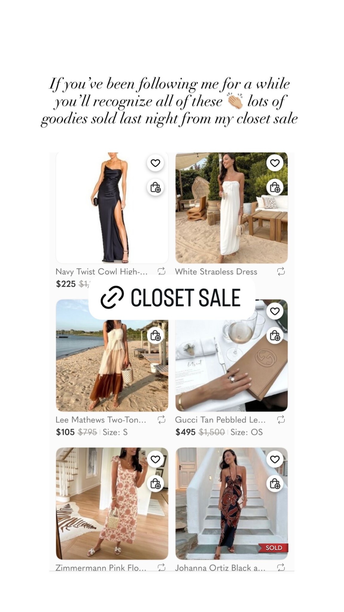 If you’ve been following me for a while you’ll recognize all of these 👏🏼 lots of goodies sold last night from my closet sale! 

#LTKSaleAlert #LTKSeasonal #LTKdayinmylife