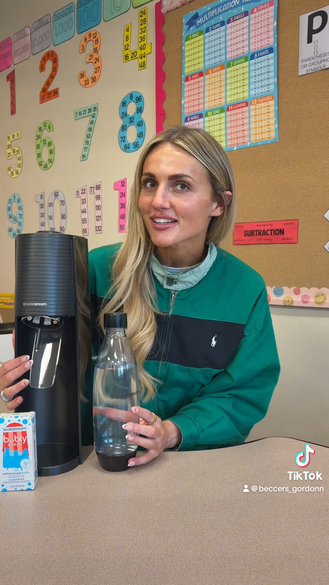 #ad got a taste of summer break while drinking the @sodastream melted ice pop flavor from bubly, available now only at @Target ! #SodastreamPartner #TartgetPartner #Target