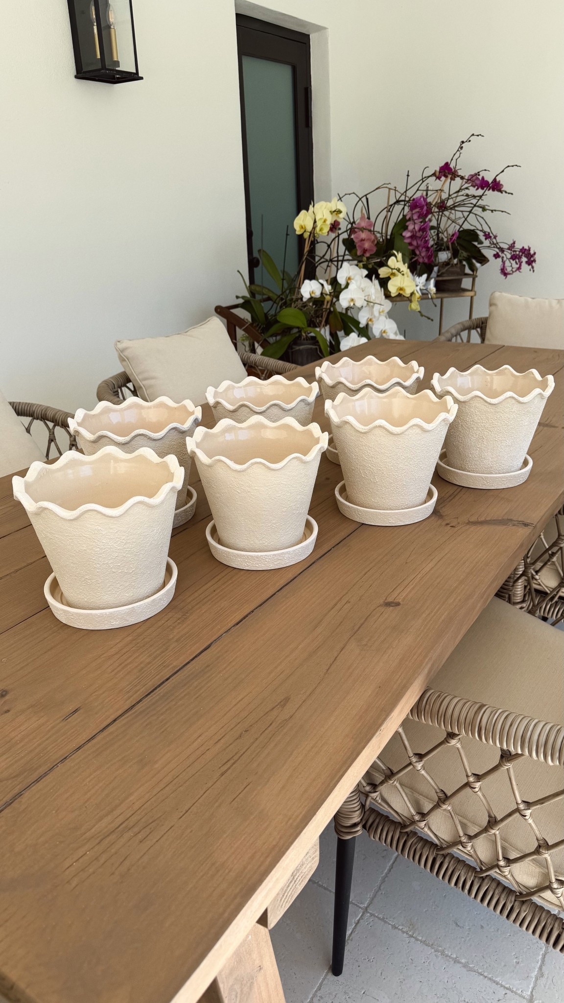 Love these adorable Walmart planters 🌸 going to transfer my orchids this weekend and also got an outdoor console for them ✨

#gardening #planter #walmart #walmarthome #walmartfind #patioseason #orchids #flowers

#LTKSeasonal #LTKdayinmylife #LTKHome