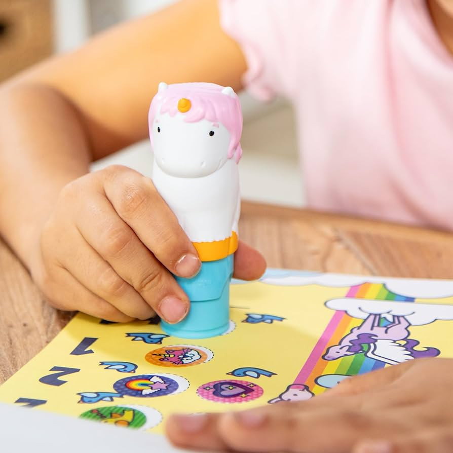Melissa & Doug Sticker Wow!™ 24-Page Activity Pad and Sticker Stamper, 300 Stickers, Arts and C... | Amazon (US)