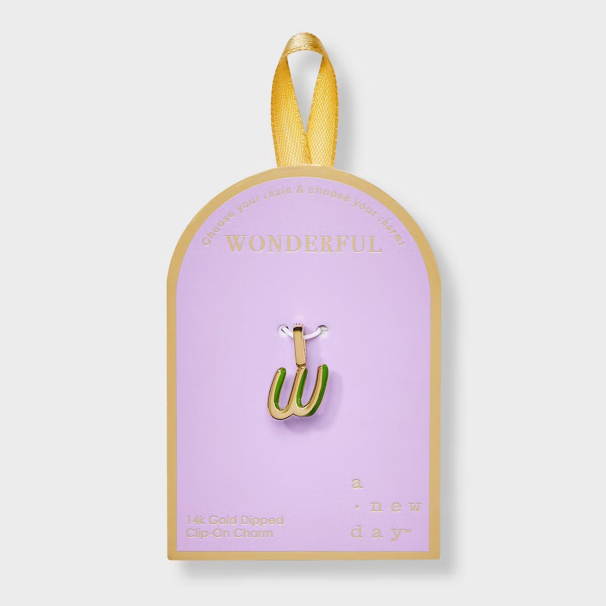 14K Gold Dipped Lower Case Letter Charm - A New Day™ Gold | Target